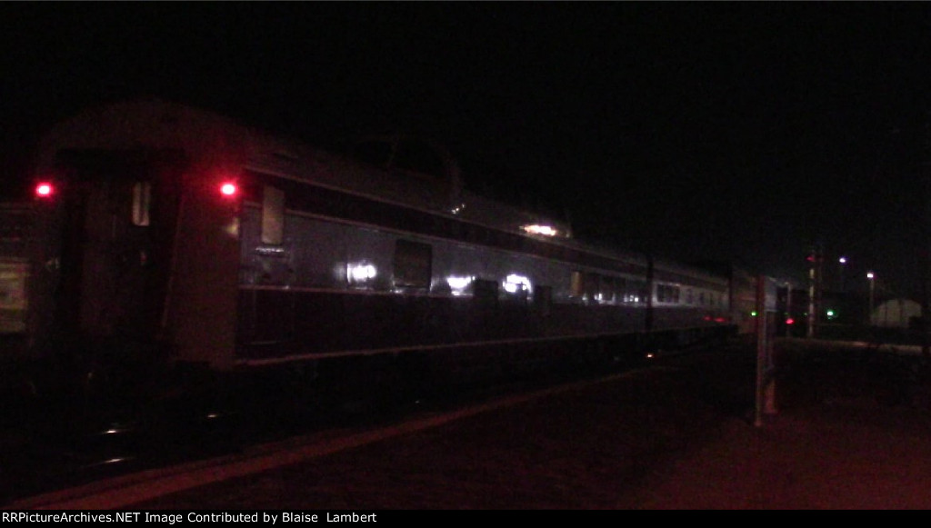 Private cars on Amtrak 58